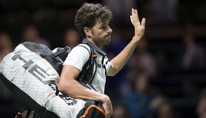 Robin Haase wird von Mark de Jong trainiert