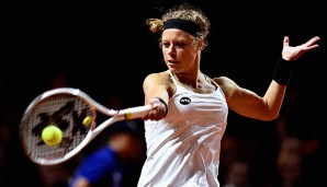 Laura Siegemund im Match gegen Angelique Kerber