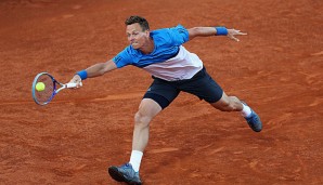 Tomas Berdych war nicht mit seinen Ergebnissen zufrieden