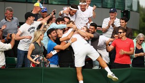 Marcus Willis, Nummer 772 der Welt, trifft in Runde zwei auf Roger Federer