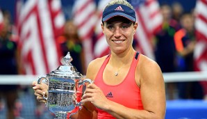 Angelique Kerber sichert sich mit dem US-Open-Tiel ihren zweiten Grand-Slam-Titel