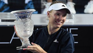 Caroline Wozniacki siegt in Hongkong