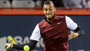 Beim Rogers Cup 2015 in Montreal teilte Kyrgios von den Platzmikrofonen gut eingefangen Stan Wawrinka folgendes mit: "Kokkinakis hat deine Freundin geknallt, sorry, dir das sagen zu müssen, Kumpel." Der etwas andere Trash-Talk. Die Folge: 28 Tage Sperre.