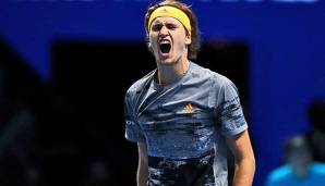 Alexander Zverev hat Rafael Nadal bei den ATP-Finals in London geschlagen.