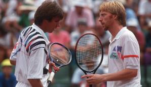 Michael Stich und Boris Becker holten in Barcelona im Doppel die Goldmedaille.