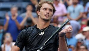 Alexander Zverev steht im Halbfinale der US Open. Jetzt könnte er auf Novak Djokovic treffen.