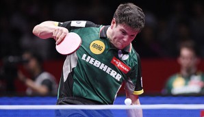 Dimitrij Ovtcharov muss sich im Finale dem Japaner Jun Mizutani geschlagen geben