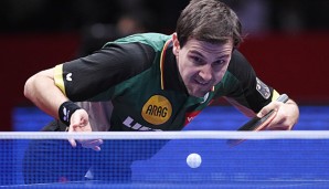 Timo Boll patzte gegen die Franzosen