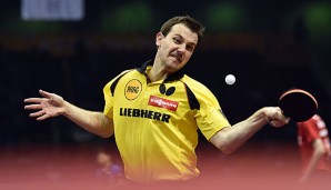 Timo Boll besiegte den Portugiesen Joao Monteiro