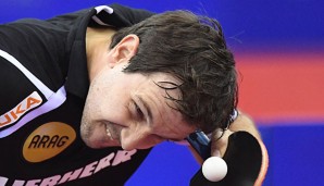 Timo Boll bezwand den Finnen Benedek Olah mit 4:2