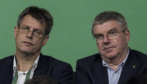 Thomas Weikert (l.) hat einen Gegenkandidaten bei der Wahl zum ITTF-Präsidenten bekommen