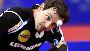 Timo Boll steht vor dem Einzug ins Champions-League-Finale