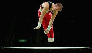 Fabian Hambüchen turnt am Reck bei Olympia 2016