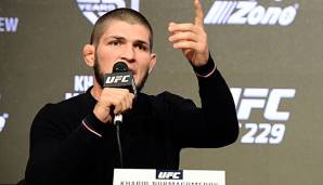 Khabib Nurmagomedov tritt in der UFC gegen Conor McGregor an.