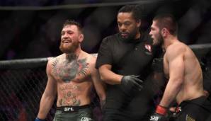 Conor McGregor hat bei UFC 229 gegen Khabib Nurmagomedov kein Licht gesehen.