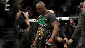 Kamaru Usman sicherte sich 2019 den Weltergewichtstitel in der UFC.