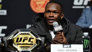 Israel Adesanya will seinen Titel verteidigen.