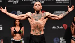 Conor McGregor verlor gegen Dustin Poirier bei UFC 257.