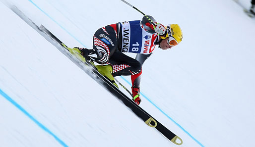 Ivica Kostelic baute mit seinem Sieg in Wengen die Gesamtführung im Weltcup aus