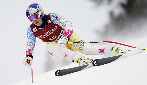 Lindsey Vonn dominierte das erste Training im kanadischen Lake Louise