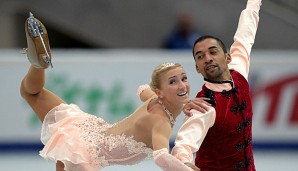 Das Duo Savchenko/Szolkowy holte in Moskau bereits den zweiten Saisonsieg