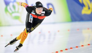 Claudia Pechstein konnte auch auf ihrer Paradestrecke nicht aufs Podium fahren