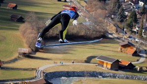 Erst am Mittwoch fand das zweite Springen in Garmisch-Partenkirchen statt