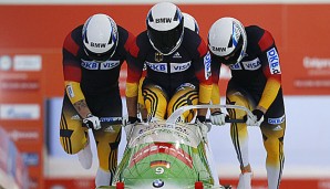 Die deutschen Bob-Piloten hegen große Hoffnungen auf eine Olympische Medaille