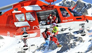 Maria Höfl-Riesch musste abtransportiert werden