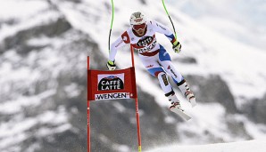 Carlo Janka gewann die Super-Kombination in Wengen mit großem Vorsprung