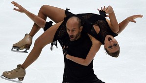 Nelli Zhiganshina und Alexander Gazsi haben bei der EM nicht den erhofften Erfolg geschafft