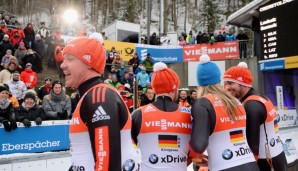 Die deutschen Rodler waren auch schon am Königssee erfolgreich