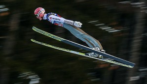 Severin Freund gelangen bislang drei Podestplätze