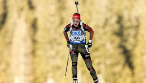 Franziska Preuß war im Sprint in Canmore als starke Sechste beste Deutsche