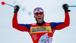 Martin Johnsrud Sundby gewann nach 2:08:41 Stunden