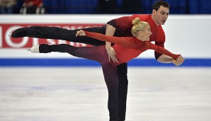 Aljona Savchenko und Bruno Massot führen nach dem Kurzprogramm