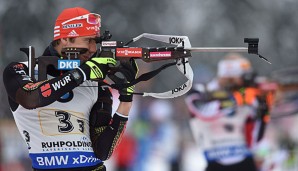 Arnd Peiffer erzielte mit dem vierten Platz das beste deutsche Resultat