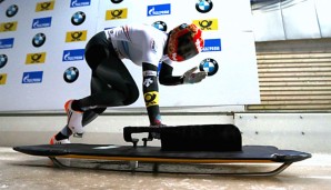 Die deutschen Athleten haben beim Skeleton in Königssee einen Dreifacherfolg eingefahren