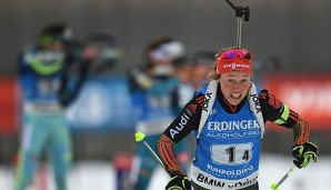 Laura Dahlmeier wurde Dritte im Sprint von Ruhpolding