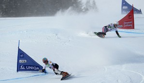 Ester Ledecka hat im Halbfinale gegen Ramona Hofmeister gewonnen