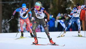 Steffi Böhler und Florian Notz überraschen am Holmenkollen.