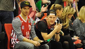 Felix Neureuther (l.) und Bastian Schweinsteiger sind eng befreundet.