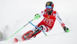 Marcel Hirscher verwaltete in Durchgang 2 seinen Vorsprung.