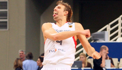 Olympia, Peking, Basketball, Deutschland, Dirk Nowitzki, DBB, Fahnenträger