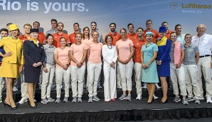 Das deutsche Olympiateam hat sich heute von Frankfurt nach Rio aufgemacht