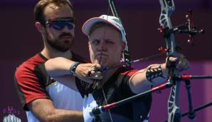 Für die deutschen Bogenschützen ist die olympische Premiere des Mixed-Wettbewerbs bereits nach dem Achtelfinale beendet.