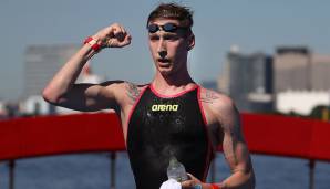 Florian Wellbrock holte im Becken um im Freiwasser eine Medaille.