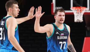 Luka Doncic und Slowenien ist der Viertelfinal-Gegner der Deutschen.