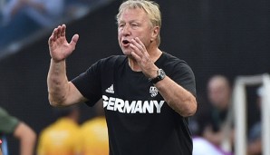 Horst Hrubesch will mit Deutschland die Gold-Medaille gewinnen