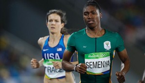 Caster Semenya hat ihr Halbfinale souverän gewonnen